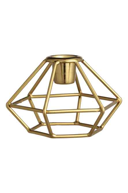 portacandele metallo h&m home
