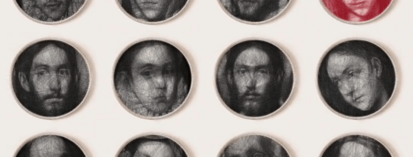 petros vrellis telaio opera ritratti