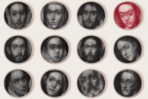 petros vrellis telaio opera ritratti