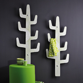 Appendiabiti da parete Saguaro Flexous Lime